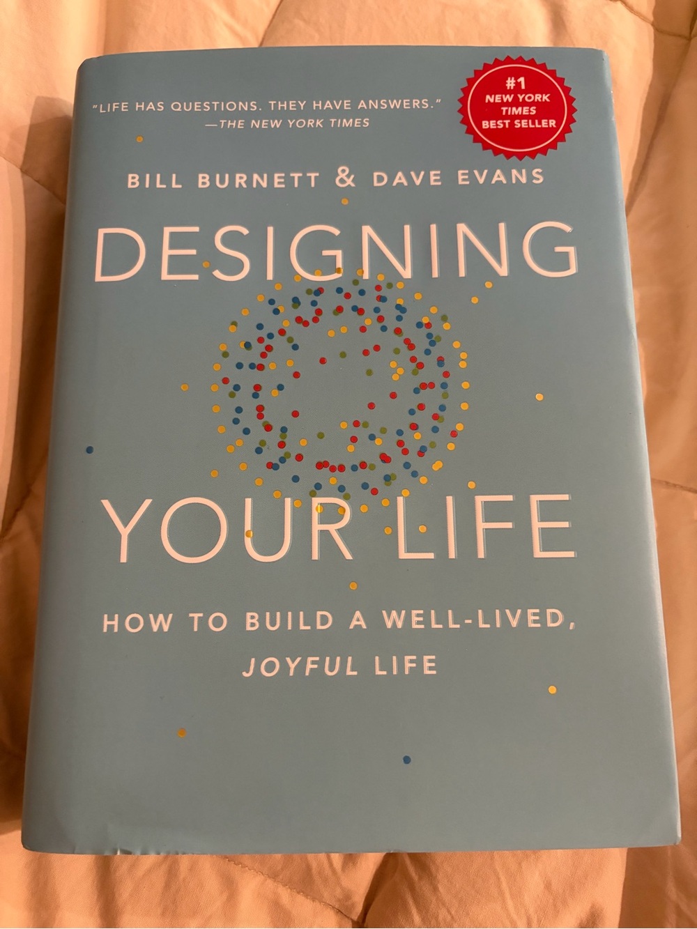 Designing Your Life Hardcover Book by Bill Burnett & Dave Evans